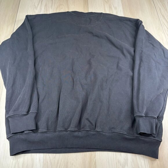 Unless Collective Mens Black Long Sleeve Crew Neck Pullover Sweatshirt Size XXL - Picture 6 of 8